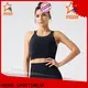 INGOR SPORTSWEAR nice black sports bra wholesale at the gym 1