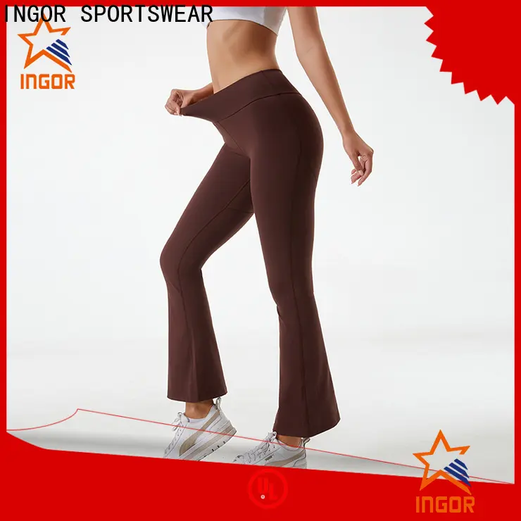 quality ladies long gym leggings waist for women 1