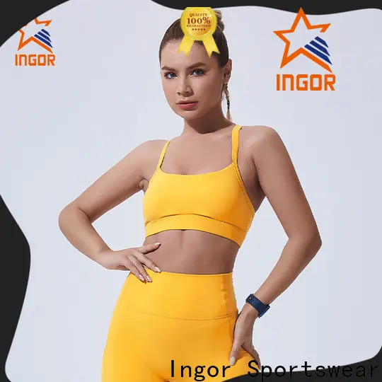 INGOR SPORTSWEAR best high neck sports bra for girls 1