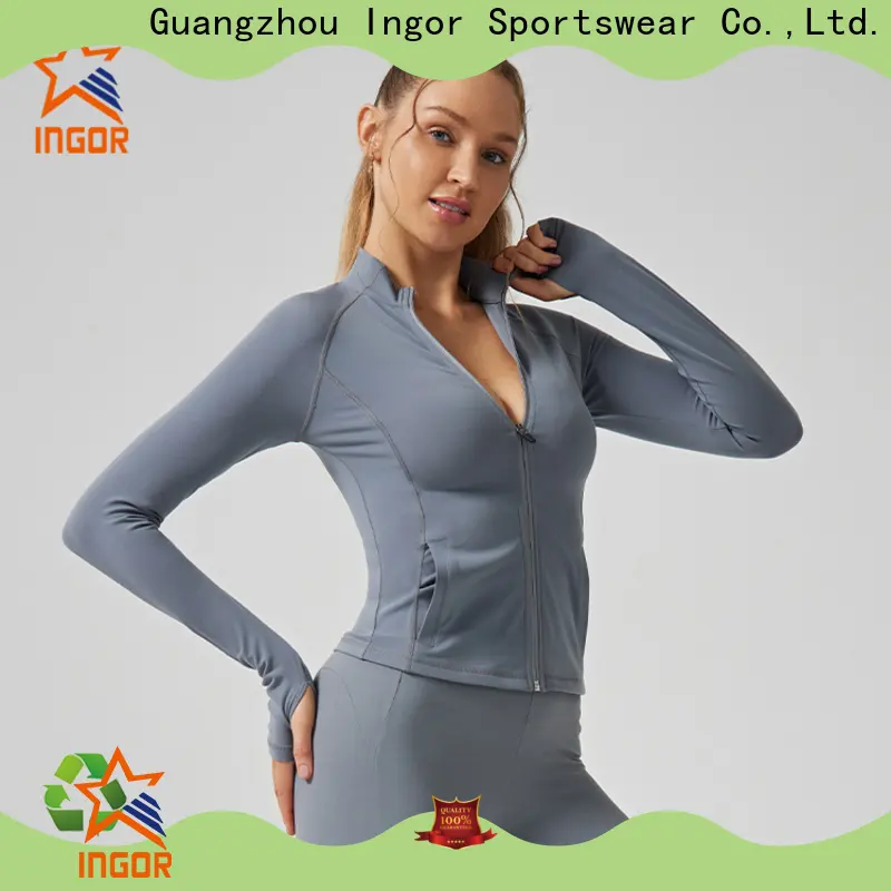 INGOR SPORTSWEAR woman vintage sports jackets in bulk at the gym 1