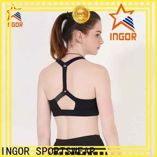 INGOR SPORTSWEAR burgandy sports bra for gym in bulk for women 1