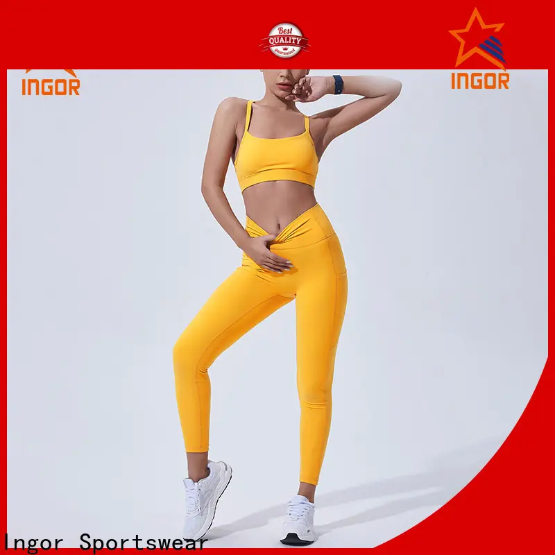 INGOR SPORTSWEAR new trendy yoga outfits factory for ladies 1