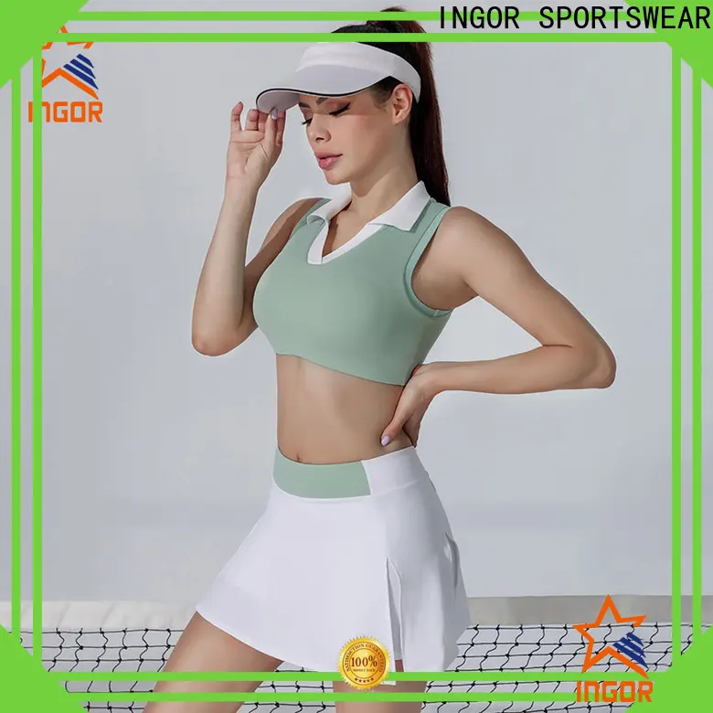 INGOR SPORTSWEAR female tennis attire wholesale at the gym1 1