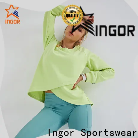 INGOR SPORTSWEAR fashion raglan sleeve sweatshirt ladies supplier for sport 1