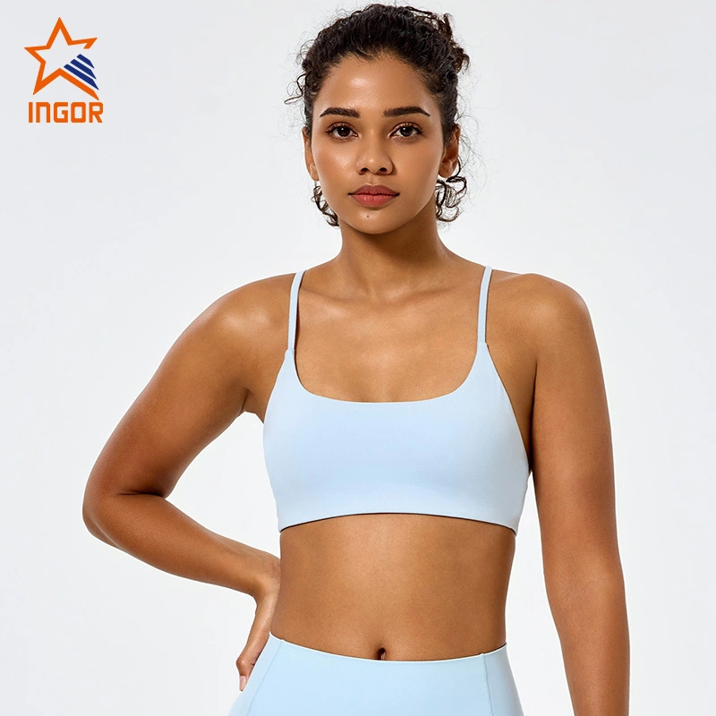OEM Women Custom Woming Shin Cingle Sports Sports Yoga reggiseno 1