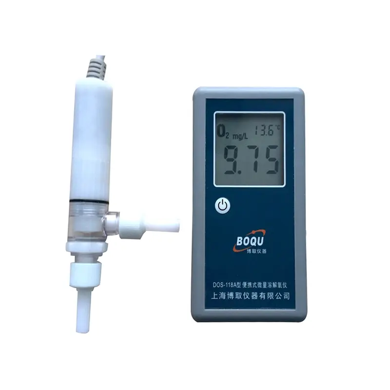 Medidor de oxígeno disuelto PPB portátil DOS-118A 1