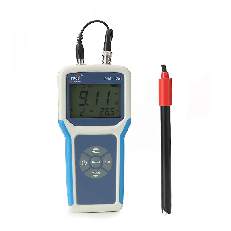 Medidor de pH/ORP portátil PHS-1701 1