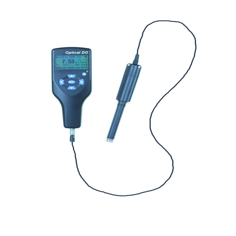Medidor óptico de oxígeno disuelto portátil DOS-118G 1