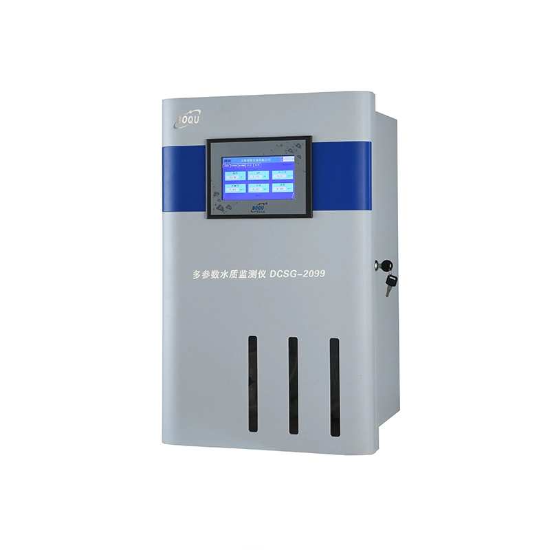 Analizador de calidad del agua multiparamétrico montado en la pared DCSG-2099 1