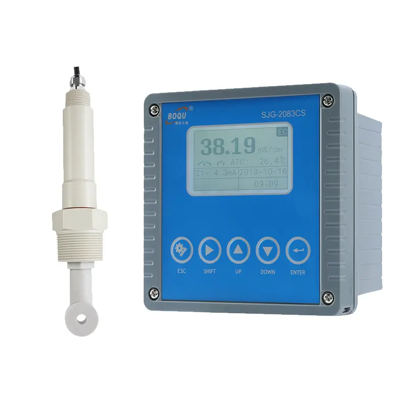 Medidor de concentración de ácido clorhídrico (HCl) en línea SJG-2083CS 1