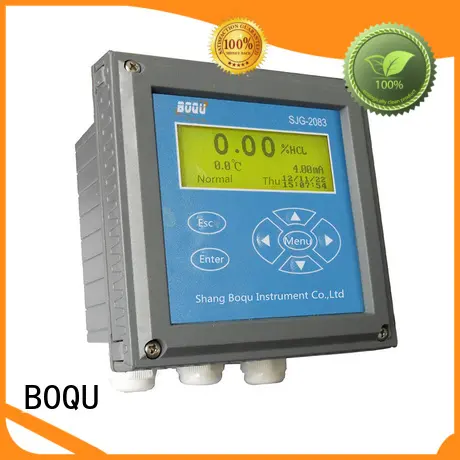 BOQU inductive alkali concentration meter with good price for water plant 1