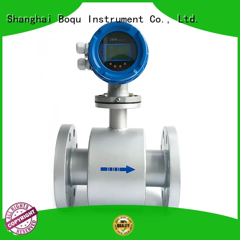 BOQU electromagnetic flow meter supplier for wastewater applications 1