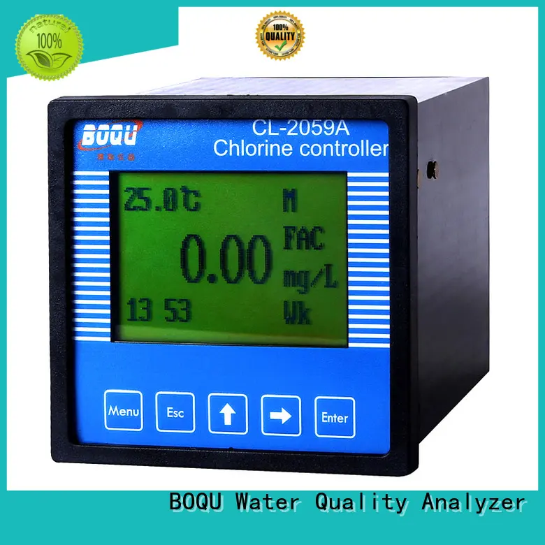 BOQU residual chlorine analyzer directly sale for hospitals 1
