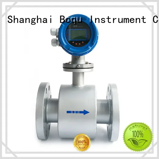 BOQU flow electromagnetic flow meter directly sale for dirty liquid 1