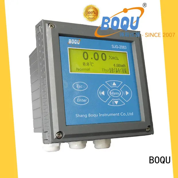 BOQU sjg3083 alkali concentration meter with good price for thermal power plants 1