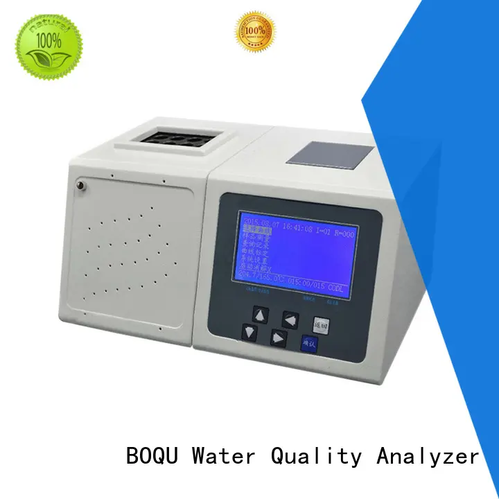 BOQU excellent cod analyzer manufacturer for wastewater treatment plants 1