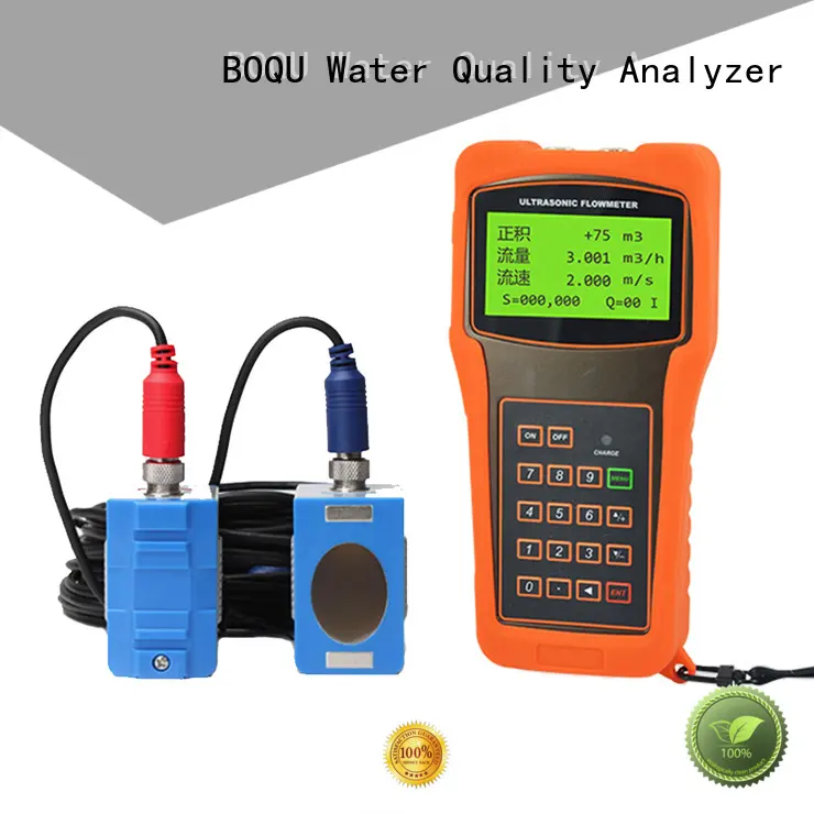 BOQU new ultrasonic flow meter factory for wastewater treatment plants 1