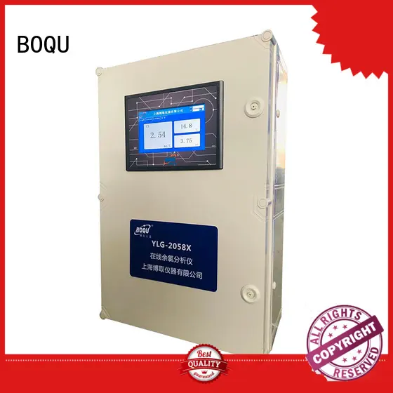 BOQU industrial chlorine analyzer with good price for hospitals 1