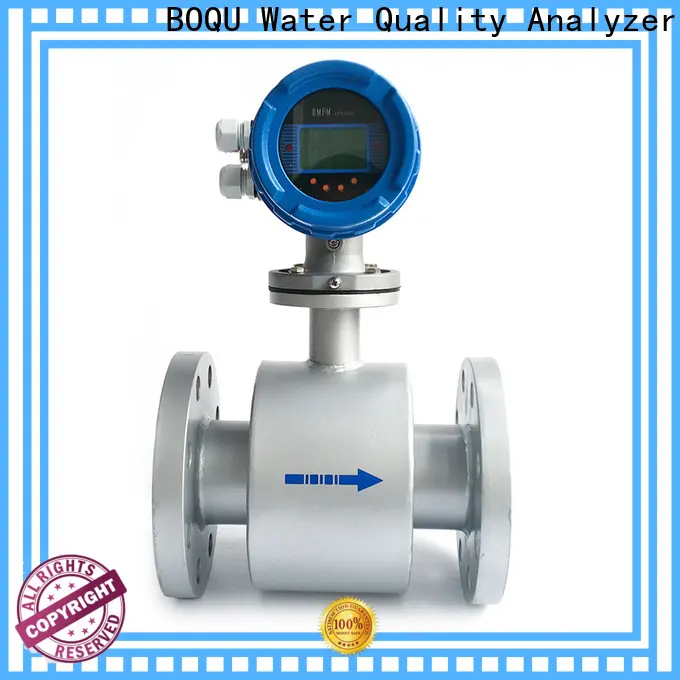 BOQU intelligent electromagnetic flow meter factory direct supply for dirty liquid 1