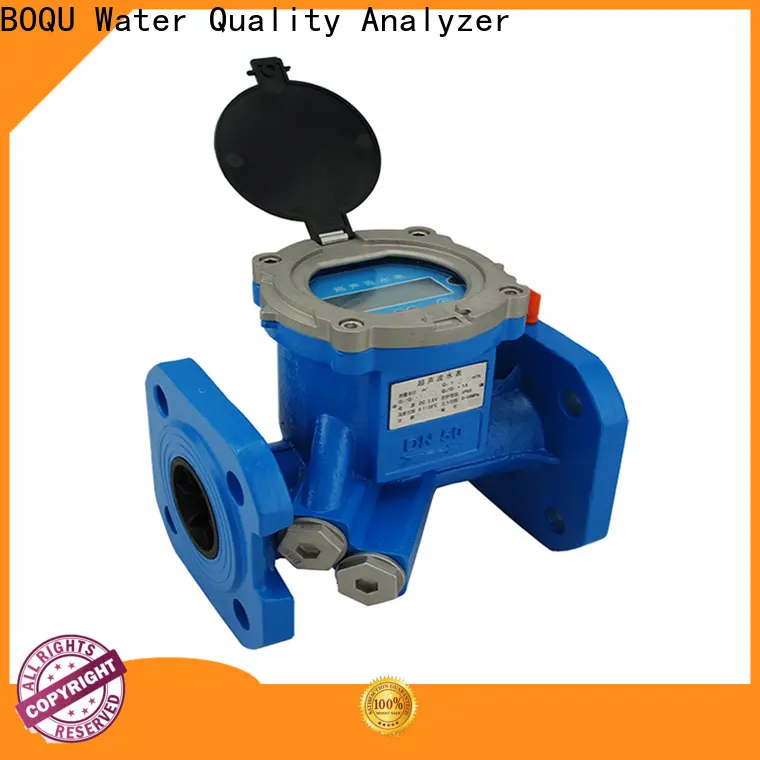 BOQU ultrasonic flow meter manufacturers for wastewater treatment plants2 1