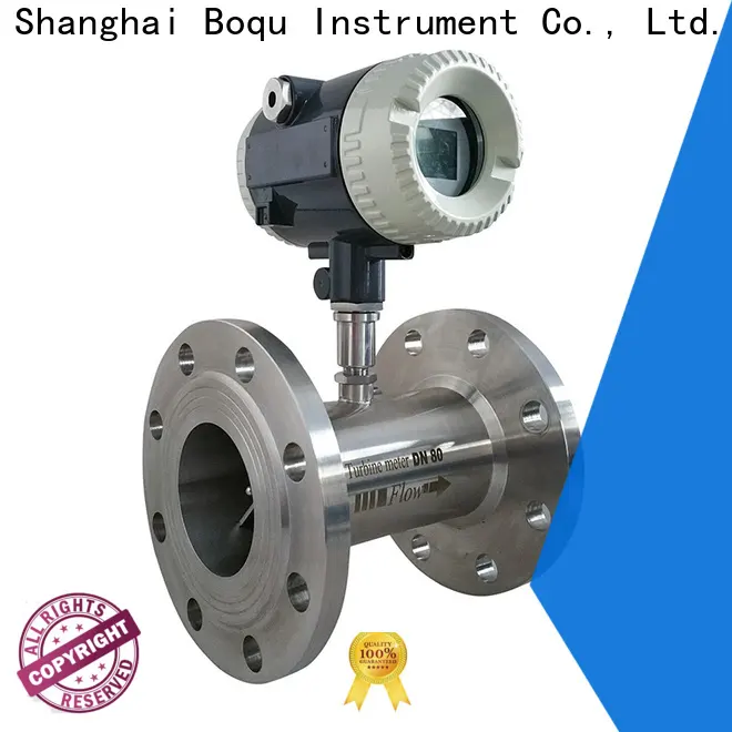 BOQU Professional turbine flow meter company 1