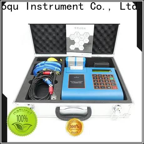 BOQU portable ultrasonic flow meter factory 1