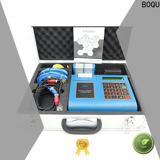 BOQU portable ultrasonic flow meter company 1