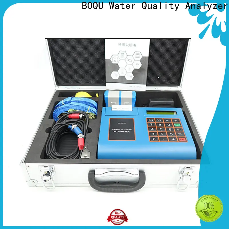 BOQU Best Price portable ultrasonic flow meter supplier1 1