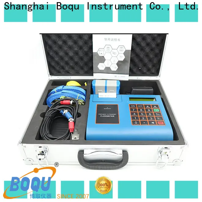 BOQU Best Price portable ultrasonic flow meter manufacturer 1