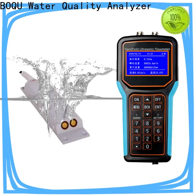 BOQU ultrasonic flow meter company for waste water application6 1