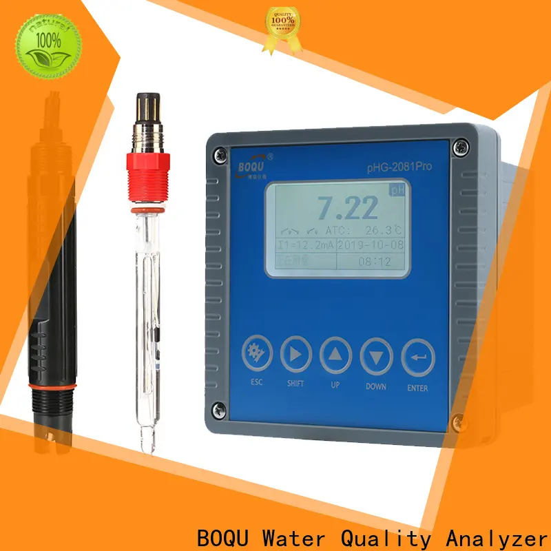 BOQU ph meter for water factory price Water and wastewater treatment plants 1