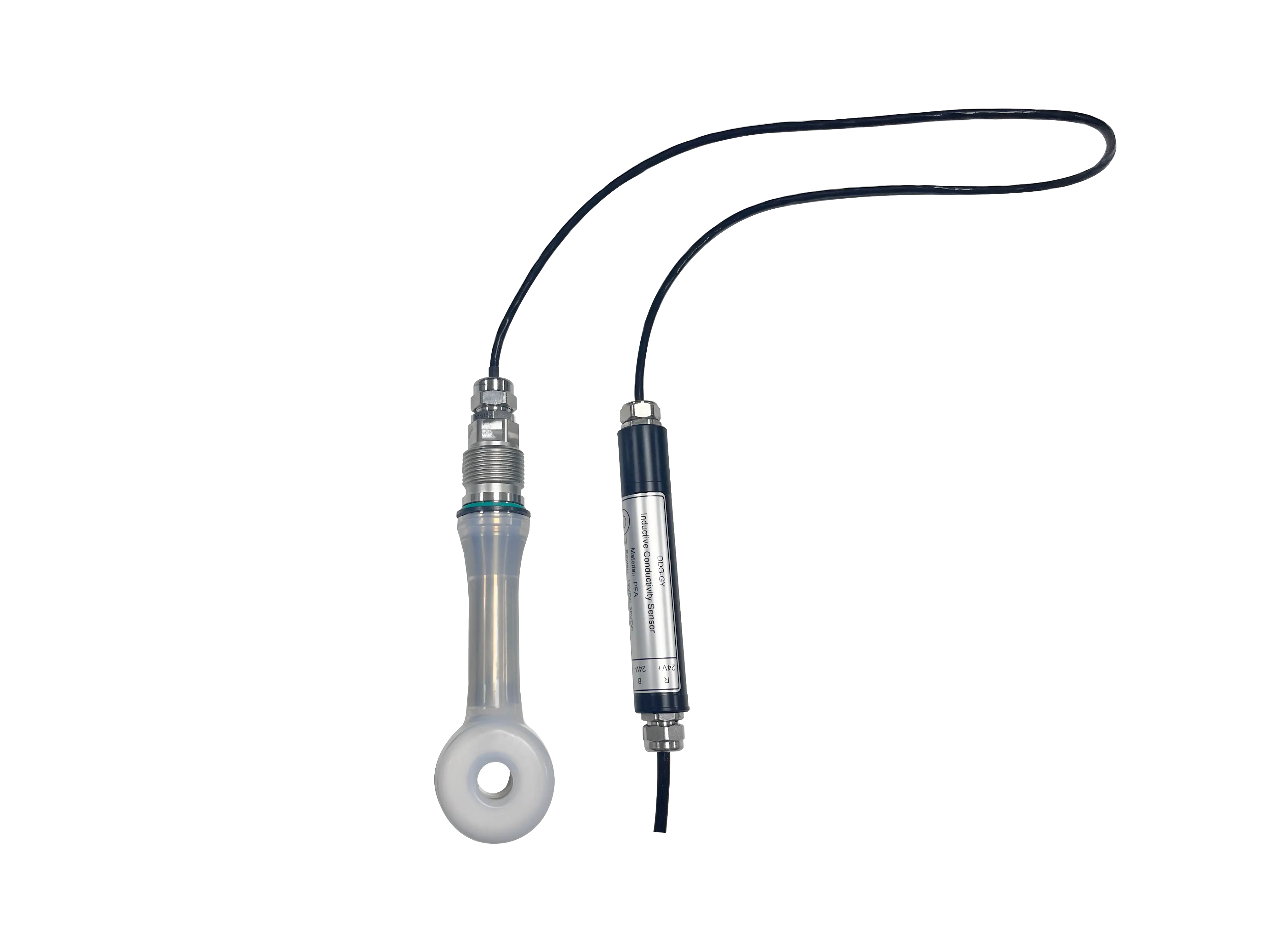 Sensor konduktivitas induktif digital DDG-DY-02 (Cocok untuk suhu tinggi) 1