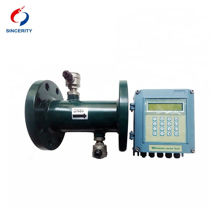 Sincerity siemens ultrasonic flow meter clamp on function for Petrochemical 4