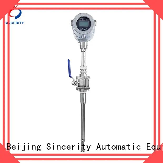 Sincerity high performance thermal gas flow meter function for the volume flow 1