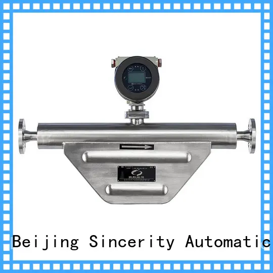 Sincerity coriolis flow meter installation function for oil and gas 1
