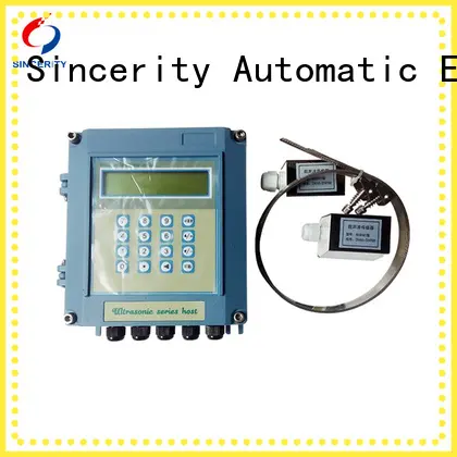 Sincerity high quality clamp on ultrasonic flow meter manufacturers price for Drain 1