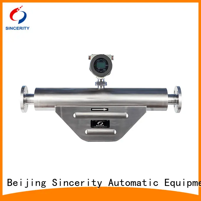 Sincerity custom coriolis type flow meter manufacturer for fluids measuring 1