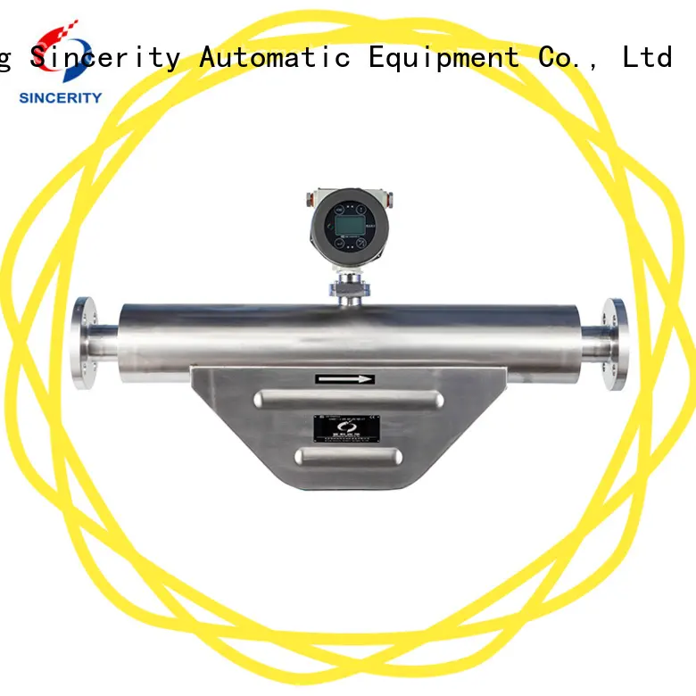 Sincerity high reliability micro motion mass flow meter for sale for chemicals 1