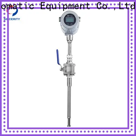 Sincerity gas thermal mass flow meter for sale for the volume flow 1