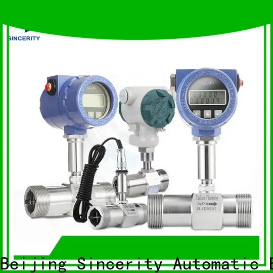 Sincerity ﻿High measuring accuracy inline turbine flow meter price for viscosity measurement 1