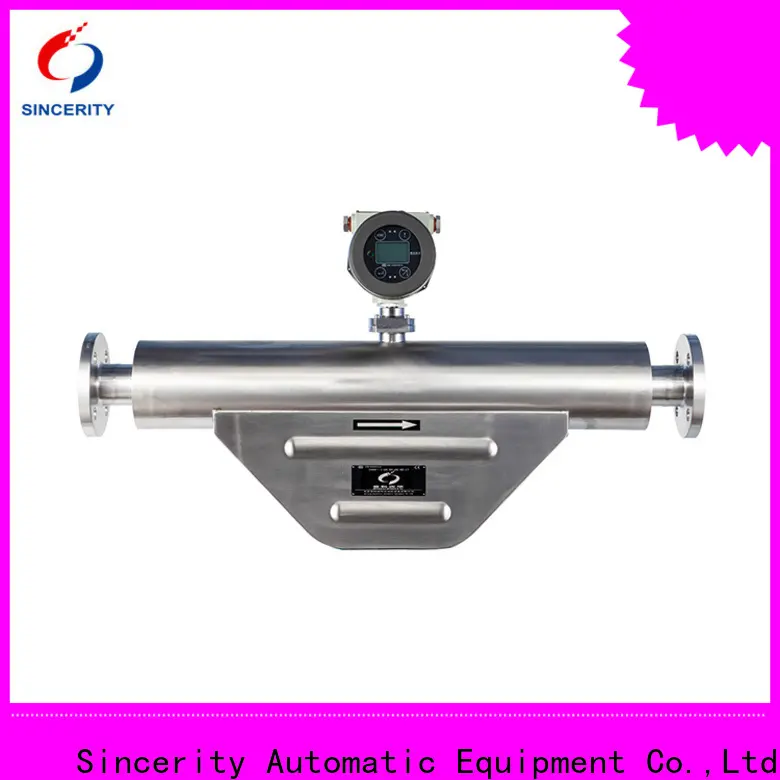 Sincerity micro motion coriolis mass flow meter function for food 1