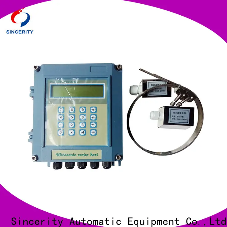 Sincerity portable ultrasonic flow meter manufacturer for Heating 1