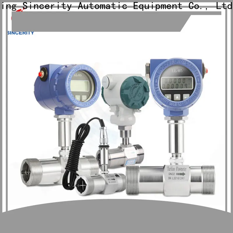 Sincerity insertion turbine flow meter price for concentration measurement 1