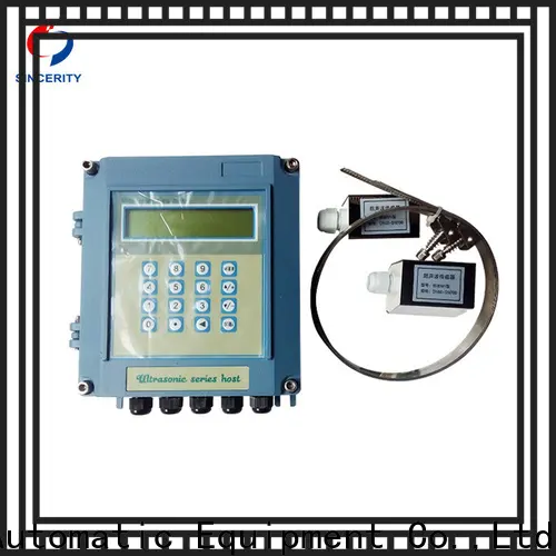 Sincerity portable clamp on ultrasonic water flow meter for sale for Metallurgy 1