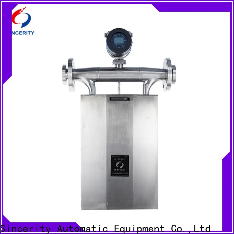 Sincerity ﻿High measuring accuracy micro motion mass flow meter function for food 1