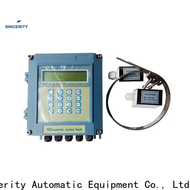 Sincerity clamp on ultrasonic flow meter price manufacturer for Heating 1