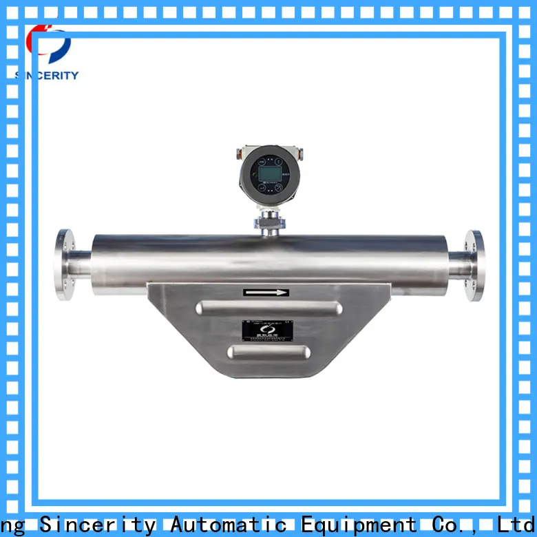 Sincerity high performance coriolis meter manufacturer for food 1