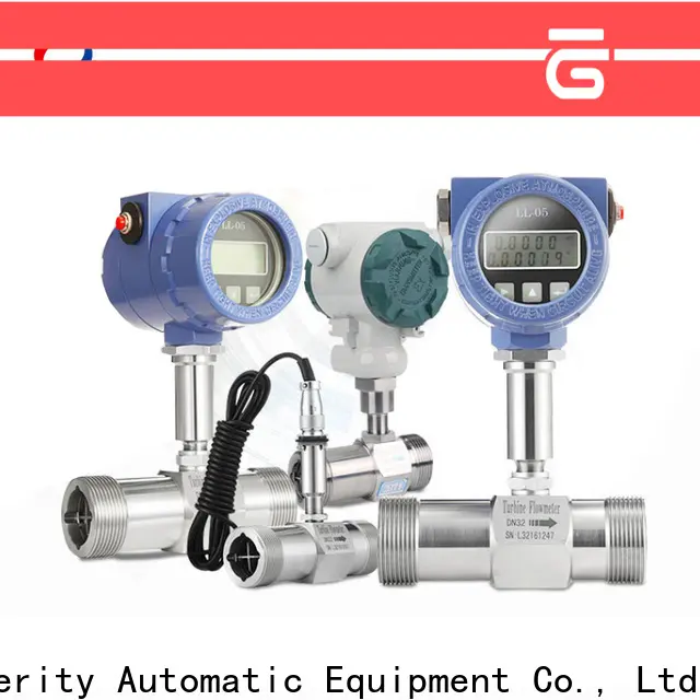 Sincerity low flow gas turbine flow meter supplier for temperature measurement 1
