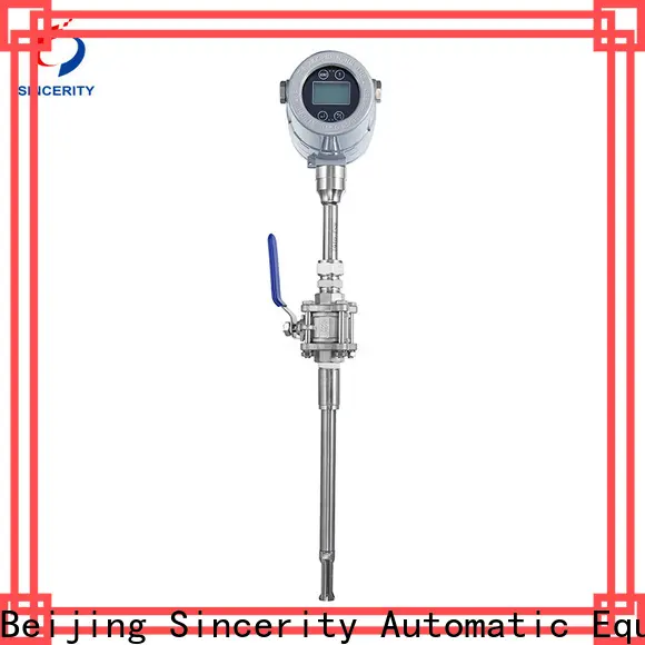 Sincerity high accuracy thermal gas flow meter for sale for the mass flow 1