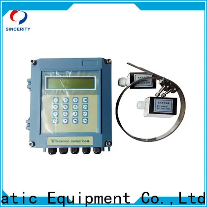 Sincerity portable clamp on ultrasonic flow meter supplier for Generate Electricity 1
